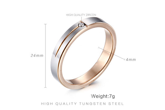Authentic Tungsten Carbide Ring